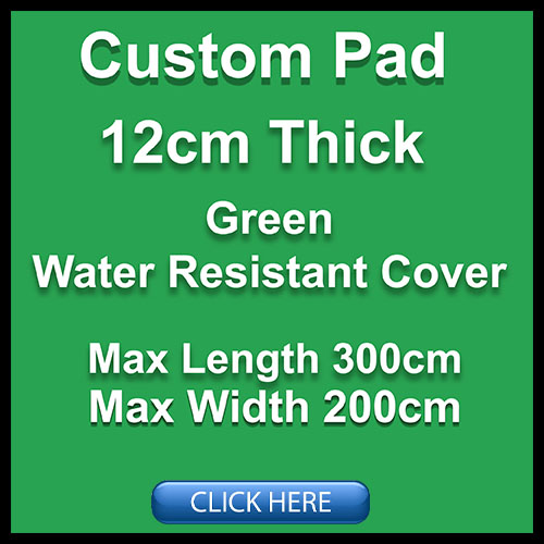 Custom-made-foam-pad-green-12cm-thick