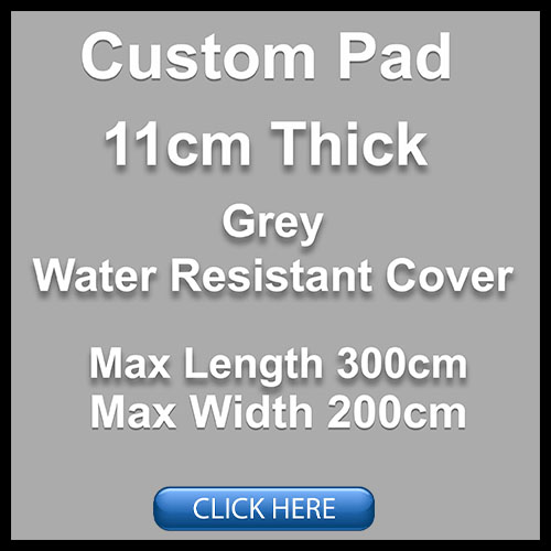 Custom-made-foam-pad-grey-11cm-thick