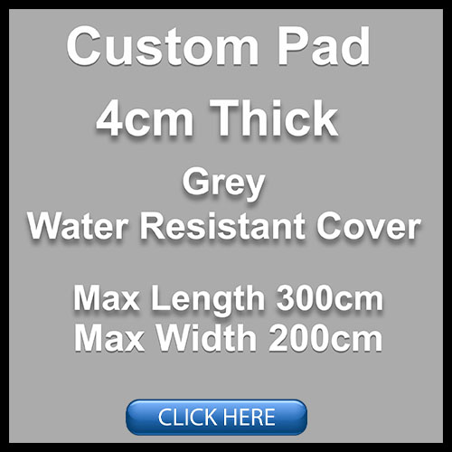 Custom-made-foam-pad-grey-4cm-thick