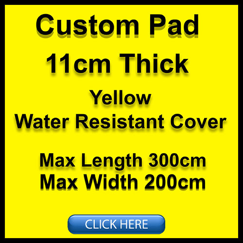Custom-made-foam-pad-yellow-11cm-thick