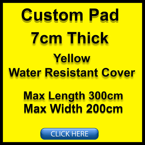 Custom-made-foam-pad-yellow-7cm-thick